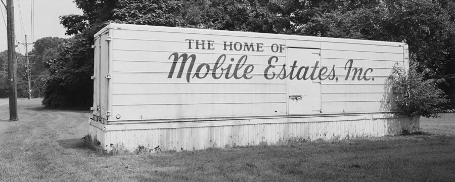 Mobile Estates Inc trailer sign, Southampton Township, NJ 2003